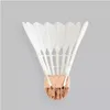 12pcs originale Xiaomi de badminton dooot D09 D05 D03 niveau de compétition naturel plume de canard Stabilité du vol en plein air sport badminton 30