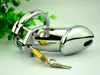 40/45/50 for choose metal Padlock CB6000 chastity device BDSM Virginity Belt bondage Penis Ring Lock Cock Cage sex toys for men