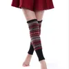 Fashion- Xuba Women winter Thickened soft Woolen Yarn Knee stockings Leg warm Bohemia Stockings 2017 hot Christmas Birthday