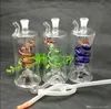 The New Dragon Glass Water Bongs, Partihandel Bongs Oljebrännare Rör Vattenrör Glasrör Olje Riggar Rökfri Frakt Frakt