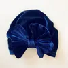 Chapeau pour enfants, casquette en velours doré, casquette pour bébé nouée par papillon, capuche neutre, matériau en coton, dôme 582560300