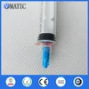 Vmatic Luer Lock Suite Caps Blue Color Dispensing Spuit Tip Stopper Schroeftype voor Industrieel Gebruik X 1000PCS