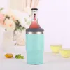 14oz Stainless Steel Mugs Vacuum Thermal Insulation Cold Beer Mug Multifunctional Cooler Ice Cans Coffee Tumbler