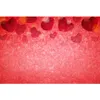 Digital gedruckte rote Liebesherzen Valentinstag Fotografie Hintergrund Neugeborene Babyparty Prop Bokeh Polka Dots Kinder Fotohintergrund