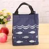 Food Holding Bag Lunch Storage Thermos Bag Canvas Portable Lunch Bento Insulation Bags Thick Aluminum Foil Canteen Box DH0450