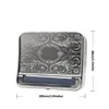 Cassa della scatola del laminatoio del rullo del rullo automatico della sigaretta del metallo d'argento 78mm per le carte da 78mm. Modello casuale