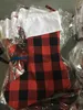 Weihnachtsdekoration, karierter Strumpf, Geschenkverpackung, Tasche, Weihnachtsbaumdekoration, Socke, Kinder, Süßigkeiten, Geschenktüten, Weihnachtsstrümpfe, 11 Stil, WX9-1777