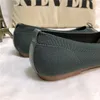 Vente chaude-2019 77 Ukraine Petite Chaussure Simple Carré Bouche Peu Profonde Arc À Tricoter Ballet Fond Mou Confortable Grand-Mère Scoop Chaussures Femme