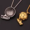 Charm Football Soccer Boots Shoes Basketball Pendant Necklace Men Boy Children Gift Neckor Sporty Style Association Jewelry
