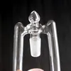 Cool Glass Bong Adattatore per narghilè Doppio braccio Dropdown Maschio da 14 a maschio 14,4 con design a 2 fori sul tetto a discesa