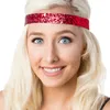 Glitter Headbands for Girl Softball Opaski Sparkle Band 3/4 "Sport Glitter Headband