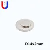 50 sztuk 14x2 14 * 2 mm Magnesy N35 Trwały luzem Małe okrągłe NDFEB Dysk Neodymowy Dia. 14mm super potężny silny magnes ziemny