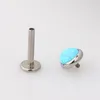 Opal lábio jóias Stud Pedra Labret Anel 16G Lip Stud Kit corpo para as Mulheres da orelha cartilagem Brinco piercing Ombligo