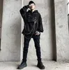 Nouveau gilet tactique hommes mode noir Punk rétro moto gilets hommes Hip Hop poches gilets Jaqueta Motoqueiro YT50162