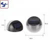 Solar Stair Lights Outdoor deck light Step Lighting For Steps Deck Paths Patio fence post solar lights
