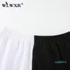 Moda-WLWXR, pantalones de chándal holgados de invierno para mujer, pantalones para correr 2020 de retazos Harajuku, pantalones de cintura alta, pantalones bombachos informales para mujer para mujer
