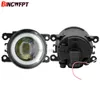 2pcs/pair (Left+Right) Angel Eye car-styling Fog Lamps LED Lights For Citroen C3 FC_ Hatchback 2005-2010-