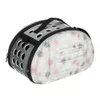 Kattskum Handväska Fällbar Pet Carrier Airline Godkänd Utomhus Travel Puppy Shoulder Bag för Small Dog USA Stock