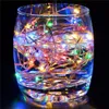 LED String Lights Twnikle Fairy Lights Vattentät 8 lägen 50Led 100 Led USB Plug in koppartråd Firefly Holiday Lights strip