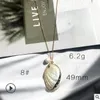 Shell collane regali per bambini 2019 nuova collana pendente ciondolo organismo marino festa di compleanno regali molti stili possono scegliere 561