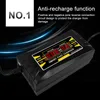 Volledige automatische auto-batterijlader 12V 6A Smart Fast Power Charging Loodzuur voor Auto Motorfiets