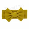 Moda Królik Dziecięcy Uszy Włosów Zespół Włosów Europejski I Amerykański Dziecko Solidna Kolor Bow Pałąk Modna Bowknot Headband T9i00258