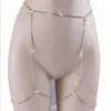 Sexy Luxe Rhinestone Dijketens Body Jewelry Night Club Party Crystal Digh Garters Been Ketting Sieraden Voor Vrouwen