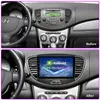 Bilvideo DVD-spelare Radio Touch Screen GPS Navigation System 2 Din Android Stereo för Hyundai i10 2008-2012 DSP