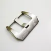 22mm 24mm 26mm X MAS FLOTTIGLIA Argent Brossé Vis Fermoir Boucle Fermoir Fit Pour Bracelet En Caoutchouc Cuir