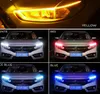 CEYES 2PCS LED DRL DAYTID RUNNING LIGHTS TURN SIGNT DRL LED Strip Biltillbehör BRAKE SIDE LIGHTS Headlights för Auto