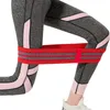 Fasce di resistenza Anelli per esercizi Tessuto antiscivolo Elastico Squat, Stretching, Home Fitness, Allenamento Yoga/Pilates