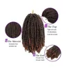As tranças de crochê primavera 3packs Havana Mambo Crochet Braids Hair Synthetic 8 polegadas Afro Kinky Braiding Hair Exte6732215