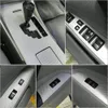 Para lexus is250 is300 2006-2012 painel de controle central interior maçaneta da porta fibra de carbono adesivos decalques estilo do carro accessorie339r