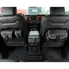 Schwarze Canvas-Auto-Rücksitz-Aufbewahrungstasche, Heckklappen-Organizer für Jeep Wrangler 18+ JL/JLU Rubicon
