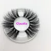 New 25MM 3D Mink Eyelashes Long Dramatic False Eyelashes 100% Mink Eyelash Makeup 5d Mink eyelash Thick Long Eye Lashes Extension