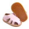 아기 소년 샌들 PU 여자 첫 번째 워커 유아 여름 멋진 침대 신발