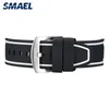 Smael Casual Sport Mens Watches Alloy Top Brand Luxury Waterfrof Watch Man ClockSL-9086ファッションラミナスウォッチギフト