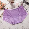 Laço Floral Underwear Calcinhas Mulheres Sexy Shorts Breifs Lingerie Calcinha Feminina