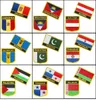 Somalia Tajikistan Tajlandia Tanzania Tonga Trynidad-Tobago Tunezja Turkmenistan Vanuatu Haft żelazo na plastry Badgessaint Lucia