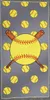 Baseball Plażowy Ręcznik Ręcznik Prostokąt Softball Piłka nożna Ręczniki Sportowe Microfiber Maty Kocowe Superfine Fiber Beach Koc 150 * 75 cm GGA1579