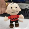 Kinder weiche Kuscheltiere Spielzeug 13cm Snoopy Hund Charlie Brown Plüsch kawaii Snoopy Puppen Bagpack Anhänger 4 Styles Kindergeschenke