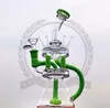 Bongs Pipe Bong Water Oil Dymanie Zlewki Zlewki Dąb R oznacza Perc Zdejmowane 10 cali Prosto ze szklaną miską