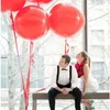 Kolorowe 36-calowe okrągłe duże balony zagęszczający wielokolorowy balon lateksowy duży na wesele urodziny przyjęcie Walentynki Dekoracyjne zabawki
