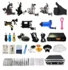 Professional Complete Tattoo Kit 4 Copper Coil Machines 3 Rotary Machines High Power Supply Kit WMS7G0002