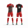 Personalizado Completo de sublimação de Futebol Jerseys shorts conjuntos de futebol Sportswear homens uniformes de futebol de Futebol terno de treinamento de Futebol Jerseys