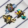 Handgemaakte kristal strass beedwequin patchine bijen vorm mode naaien parel patch voor kleding kralen applique schattig diy2106293