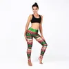 Kvinnor yoga byxor sport leggings fitness blommig sexig löpande vandringsbyxor bär träning leggings gym traning byxor