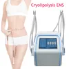 New Arrival Cryolipolysis Body Slimming Device Cryolipolysis Fat Freezin Machine With 4PCS Flat EMS CRYO Handles
