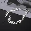 Mode Männer Feuer Flamme Halskette Welle Sonne Choker Halskette für Frauen Hip Hop Kette Trend Streetwear Silber Punk Schmuck Charms