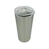 15oz Skinny Straight Tumbler Edelstahlbecher, doppelwandig, vakuumisoliert, klassischer schlanker Becher, tragbarer Reisebecher